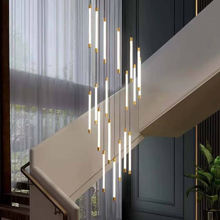 Lámpara led doble altura Lumen 180 brass con luz cálida 100W - Image 2