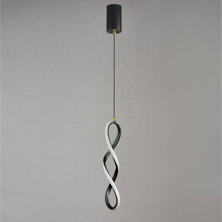 Lámpara led colgante Georgina 39 black con 3CCT - Image 3